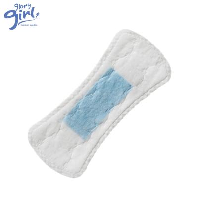 China Breathable Brand Cotton Organic Non Degradable Sanitary Napkin With Core Panties Liners Dustproof Paper Maker for sale