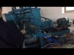 Double inverted wire hanger machine