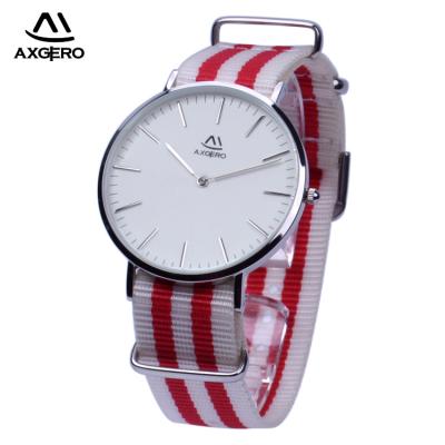 China Non-specific minimalist nylon strap sr626sw quartz classic wristwatch for men for sale