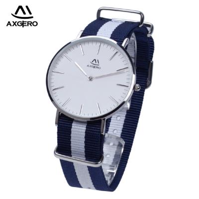 China Non-Specific White Custom Logo Mens High Quality Cheap Silver Watch Classic for sale