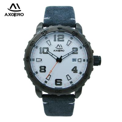 China Day/Date Axgero Men's Japan Movt ODM Wristwatches, ODM Design Watches Original for sale