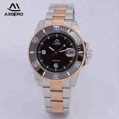 China Water Resistant Automatic Mens Date 300m Luxury Brand Watches Mechanical Automatic Wristwatches for sale