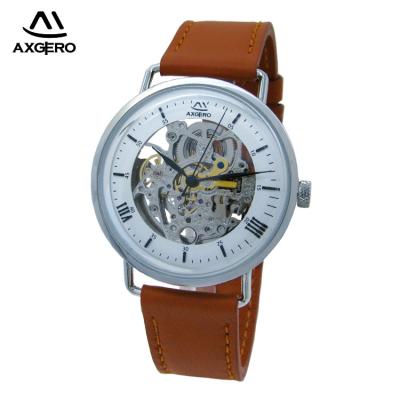 China 2019 Hot Water Resistant Made In China 316l Stainless Steel OEM Skeleton Mechanical Watches Mens Luxury Brand Automatic for sale