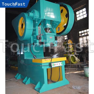 China Metal Sheet Stamping Touchfast J23 40ton Tilting Mechanical Transmission Press for Metal Punching Machine Punching and Stamping for sale