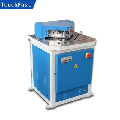 China Adjuatable Angle Notching Machine Touchfast Hydraulic Corner Notching Machine Tube Notcher Cutting Machine for sale