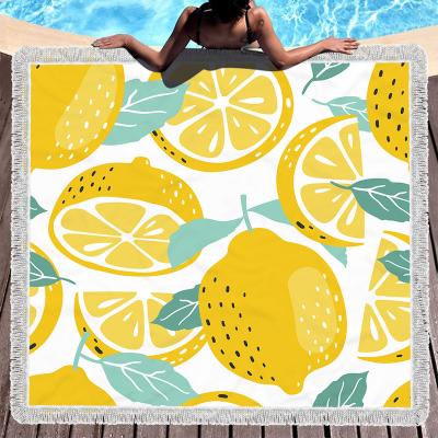 China Custom Printed Beach Towels Kids Safe Summer Dry Soft Lightweight Microfiber Quick Dry Sand Free Bath Towels for sale