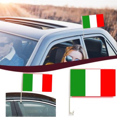 China Waterproof Italy Flag Car Hood Cover, Promotion Car Hood Italian Flag For National for sale