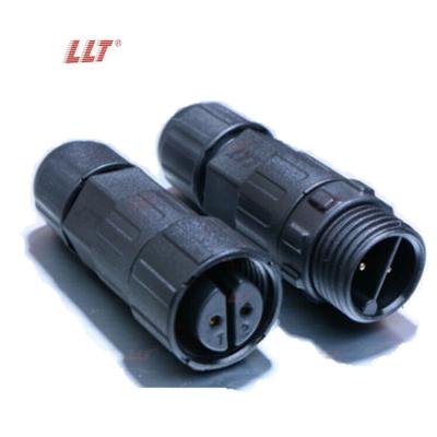 China waterproof connector m16 2 pin ip67 male female waterproof connector led waterproof connector for sale