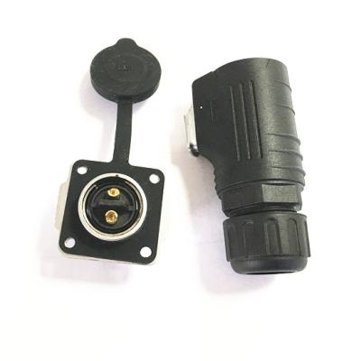 China Waterproof Push Lock LLT IP67 IP68 Power Connector For Farm Equipment Connection for sale