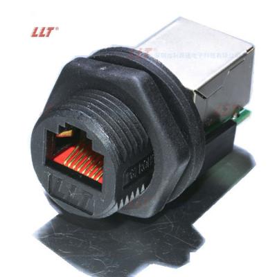 China Waterproof Ethernet LLT M19 RJ45 8P8C Connector IP68 For Network Internet for sale