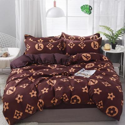 China Fashion Nondisposable Comforter Luxury Fluffy Custom Design Polyester Microfiber Comforter Quilt Cover African Print Bedding Set for sale