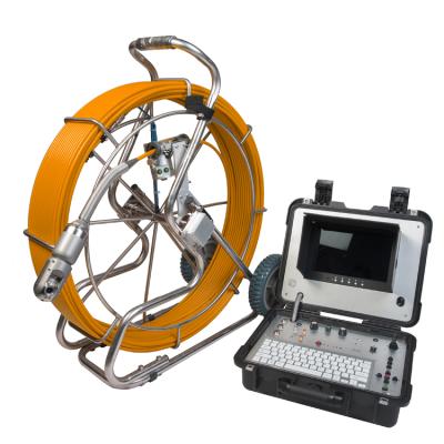 China Shaanxi 150m fiberglass push rod cable inspection camera for sewer drain pipes for sale