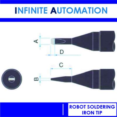 China P2D-S P25D-S P3D-S  Fine Tip Soldering Iron Bit With Stainless Steel Cross Structure for sale