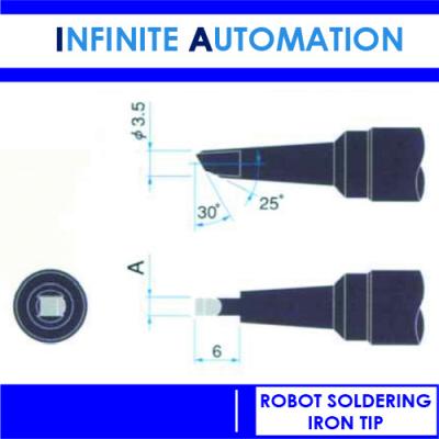 China Lötkolben-Spitzen-Schwarz-Chrom P120BCPC P125BCPC P130BCPC überzog zu verkaufen