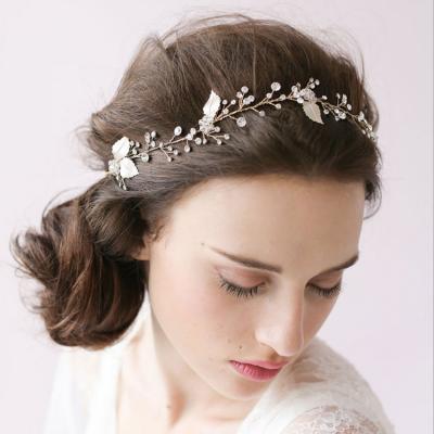 China Bridal Jewelry Handmade Rhinestone Fashion Headband Headwear Wedding Crystal Bridal Accessories Wholesale for sale