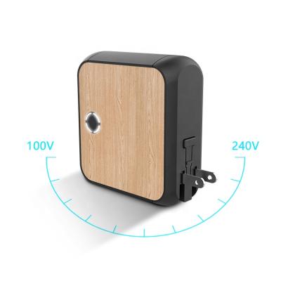 China LED Display Multi Functional Power Bank 10000mAh With Universal Travel Adapter Plug for sale