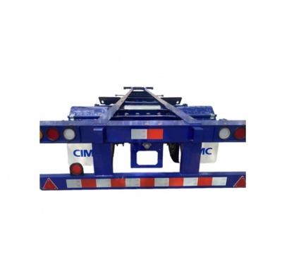 China Maximum Load Capacity of 50T Trailer Frame with and Mechanical or Air Suspension for sale