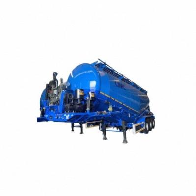 China Heavy-Duty Freight Truck Powder Tanker Truck for 3-Axis Bulk Transport Semi-Trailer for sale