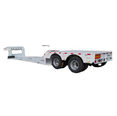 China Max Payload 20001-25000 kg Low Floor Semi-Trailer with CIMC Standard Leg Support for sale