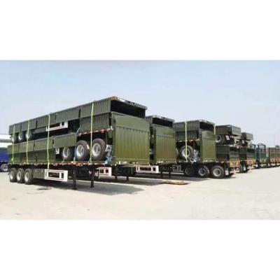 China Electrophoresis KTL Powder Coating Semi Trailer for CIMC Signage Crime Transport Truck for sale