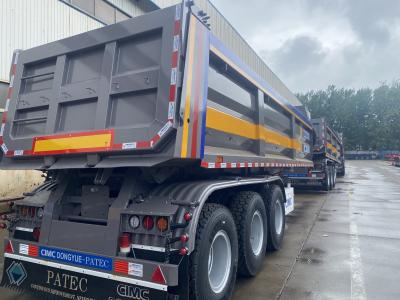 China CIMC 3axle/2axle Dump Truck Semi Trailer  for sale