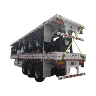 China Customized Chinese Semi-Trailer Flatbed Board Semi-Trailer with Max Payload 20001-25000 kg for sale