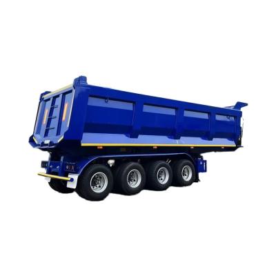 China Very cheap and high quality CIMC 3AXles new design Dump Semi Trailer for construction material transportation for sale