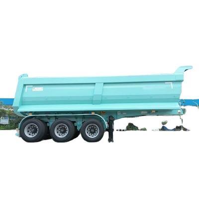 China CIMC Factory Direct Good Service Chinese truck cargo trailer dump truck trailer dump semi trailer for sale