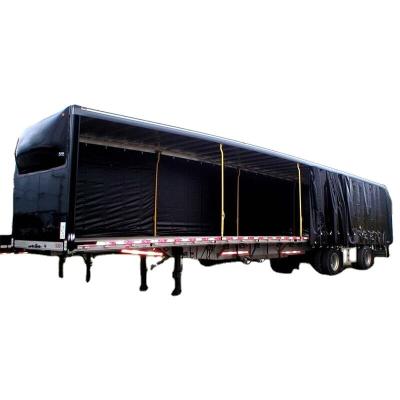 China 2 or 3 Axle large capacity strong power durable economical choice to transport goods Side Curtain Tarpaulin Cargo Truck Trailer for sale