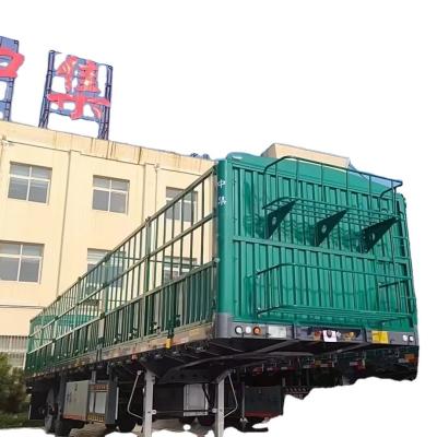 China CIMC High Quality Cheap Chinese semi trailer Great design Fence semi trailer for sale