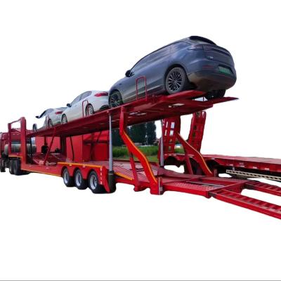 China CIMC New Design Car Carrier Trailer Effiziente Lkw-Anhänger für den Transport von Autos/Car Carrier Truck zu verkaufen