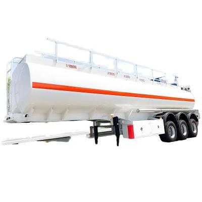 China CIMC Latest Process High-Strength Steel Three-Axle Oil Tanker Semi-Trailer New Condition Pressure Vessels Tank Trailers Product for sale