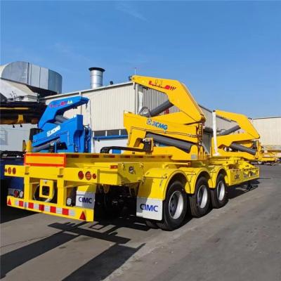 China 40ft Steel Container Semi-Trailer Side Loader With Wabco Brake System for sale