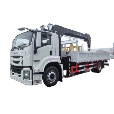 China Versatile Cargo Truck Mounted Crane Efficient Lifting And Transport Stability For Construction Logistics Powerful Jib Cranes for sale