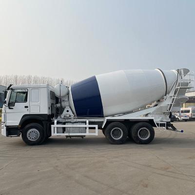 China New Used Sinotruk Howo Truck Trailers 10 To 18 Cubic Meter Capacity Concrete Cement Mixer Truck With Pump for sale