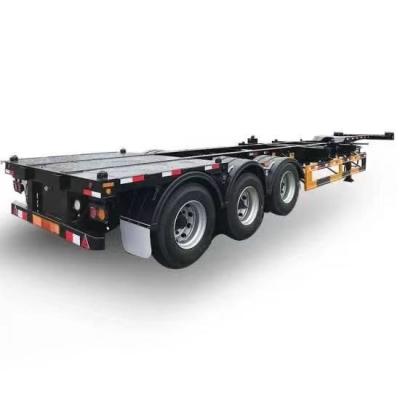 China High Quality Heavy Load Capacity Trailer Skeleton Parts Container Transportation for sale