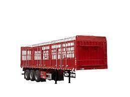 China High-Performance Fence Semi Trailer for Sale in Africa: Ideal for Secure Transport of Livestock, Animals and Heavy Load for sale