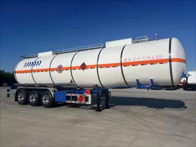 China CIMC Stainless Steel LNG Gas With Single Or 2/4 Optional Compartment Cryogenic Trucks for sale