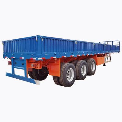 China Enhanced Heavy-Duty Side Wall Container Semi Trailer Versatile Durable And Efficient Container Transport for sale