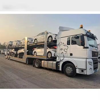 China Semi remolque confiable para el transporte eficiente de automóviles que garantiza la máxima protección Alta estabilidad en venta