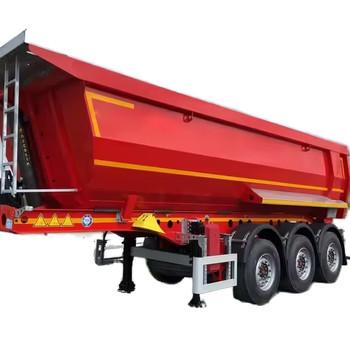 China Africa Heavy-Duty Dump Truck Semi Trailer: Engineered for Efficient Transportation and Unloading of Bulk Materials and Waste for sale