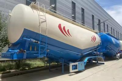 China CIMC Hot Selling 3-Axis Silo Tanker Semi Trailer 40 45 50 Ton Powder Transport for Cement High Demand Cargo & Utility Trailers for sale