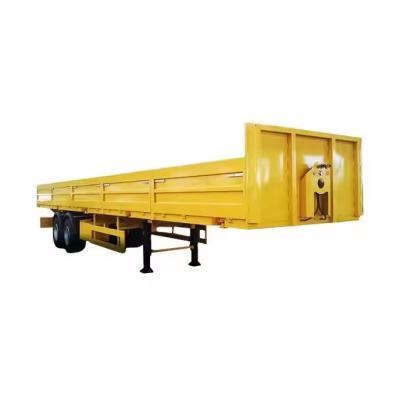China CIMC Cargo Semi Truck Trailer With 3 Axles 60-80t Fence Cargo Trailer Wall Sale of 4 Axles 3-4 Axles Fence Semi Trailer Truck for sale