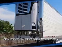 CIMC 3-axle Cold Chain Frozen Semi Trailer Refrigerated trailer