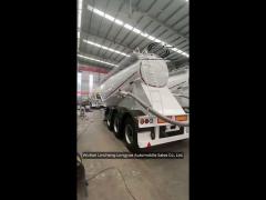cimc 3-axle heavy-duty 50 cubic meters 80 tons bulk transport semi-trailer