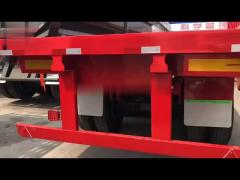 CIMC 2/3/4 Axles 12m-14m 40-100t Africa Container Cargo Transport Flatbed semi trailer