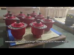 Piston Hydraulic Drive Motor Poclain MS For Skid Steer Loader