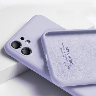 China High Quality Anti-drop Most Popular Factory Colorful Silicon Liquid Cover High Quality Silicone Phone Case 100% Original for sale