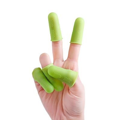 China Viable Silicone Guitar Fingertip Protector Finger Cradles Set Finger Sleeve For Playing Guitar for sale