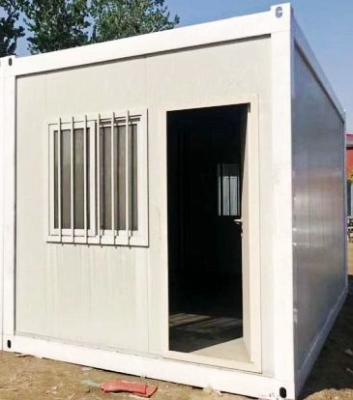 China Modern Detachable Container Houses Prefab 20ft Steel Container Home Office Living Cabin for sale